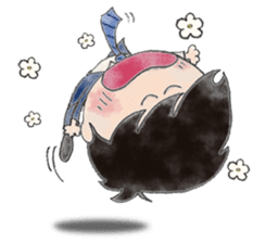 Sarariy/watercolor painting sticker #11659031
