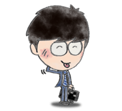 Sarariy/watercolor painting sticker #11659035