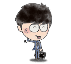 Sarariy/watercolor painting sticker #11659035