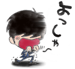 Sarariy/watercolor painting sticker #11659036