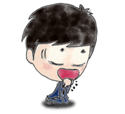 Sarariy/watercolor painting sticker #11659039