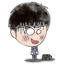 Sarariy/watercolor painting sticker #11659041