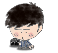 Sarariy/watercolor painting sticker #11659042