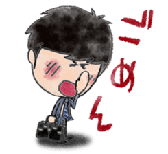 Sarariy/watercolor painting sticker #11659047