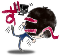 Sarariy/watercolor painting sticker #11659050