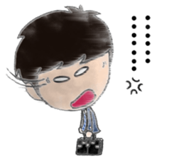 Sarariy/watercolor painting sticker #11659053