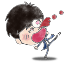 Sarariy/watercolor painting sticker #11659057