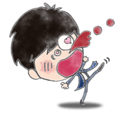 Sarariy/watercolor painting sticker #11659057