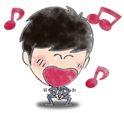 Sarariy/watercolor painting sticker #11659060