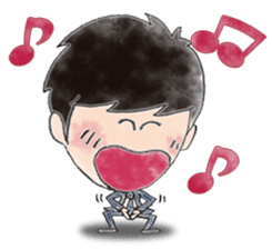 Sarariy/watercolor painting sticker #11659060