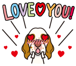 iinu - Clumber Spaniel sticker #11659068