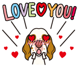 iinu - Clumber Spaniel sticker #11659068