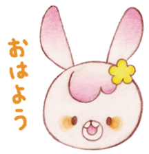 Animals of color pencils sticker #11659104