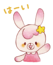 Animals of color pencils sticker #11659116