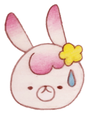 Animals of color pencils sticker #11659140