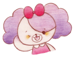 Animals of color pencils sticker #11659142