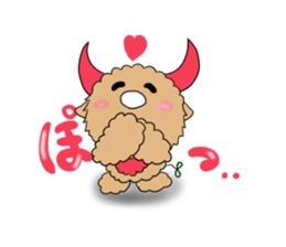 Teddy doll sticker #11659227