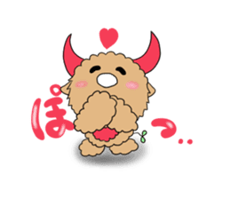 Teddy doll sticker #11659227