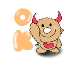 Teddy doll sticker #11659228