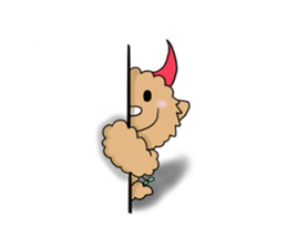 Teddy doll sticker #11659233