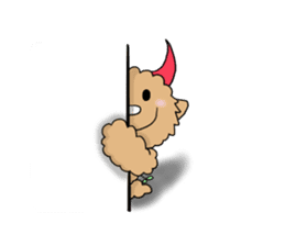 Teddy doll sticker #11659233