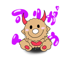Teddy doll sticker #11659236