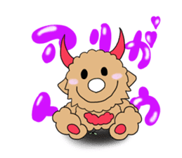 Teddy doll sticker #11659236