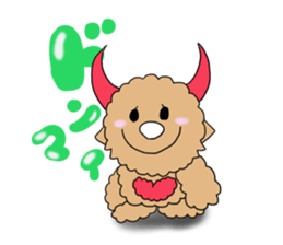 Teddy doll sticker #11659237