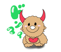 Teddy doll sticker #11659237