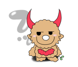 Teddy doll sticker #11659239