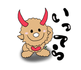 Teddy doll sticker #11659240