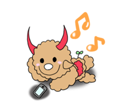 Teddy doll sticker #11659243