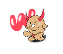 Teddy doll sticker #11659249