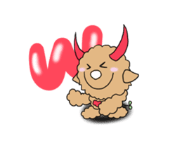 Teddy doll sticker #11659249