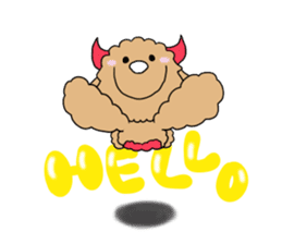 Teddy doll sticker #11659251