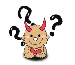 Teddy doll sticker #11659258