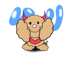 Teddy doll sticker #11659260