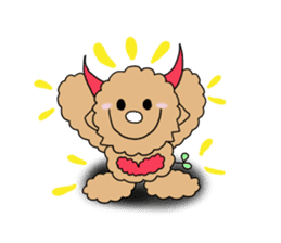 Teddy doll sticker #11659262