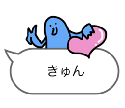 HappyBlueBird ver.Greeting sticker #11659368