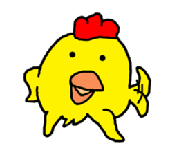 Chicken Piyoko part3 sticker #11659464