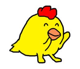 Chicken Piyoko part3 sticker #11659465