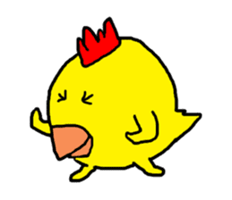 Chicken Piyoko part3 sticker #11659468