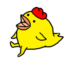 Chicken Piyoko part3 sticker #11659470