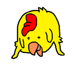 Chicken Piyoko part3 sticker #11659473