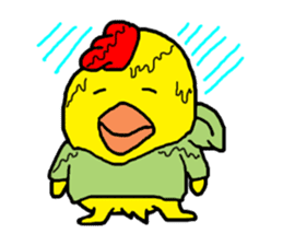 Chicken Piyoko part3 sticker #11659475