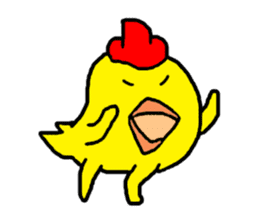 Chicken Piyoko part3 sticker #11659477