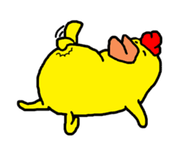 Chicken Piyoko part3 sticker #11659480