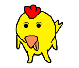 Chicken Piyoko part3 sticker #11659481