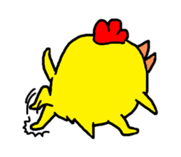 Chicken Piyoko part3 sticker #11659483