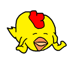 Chicken Piyoko part3 sticker #11659485